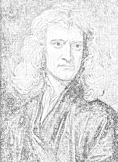 Portrait of Isaac Newton (1642-1727)